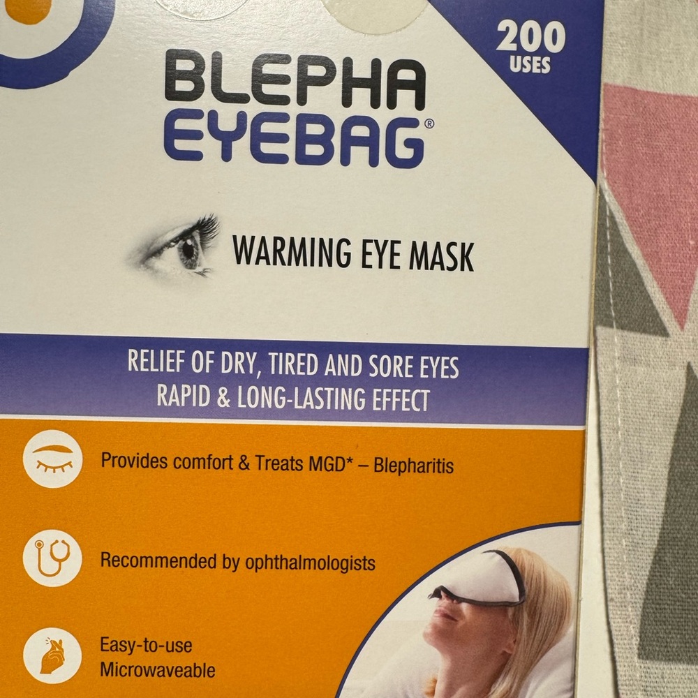 New Blepha Eyebag Warming Eye Mask